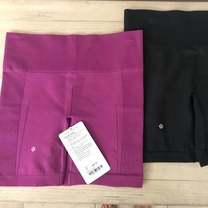 NWT Lululemon Athletica Sculpt Short two pairs